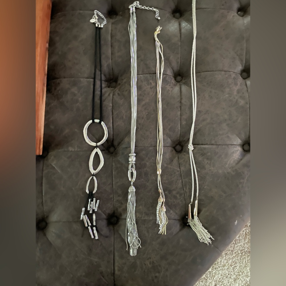 4 Necklaces selling together